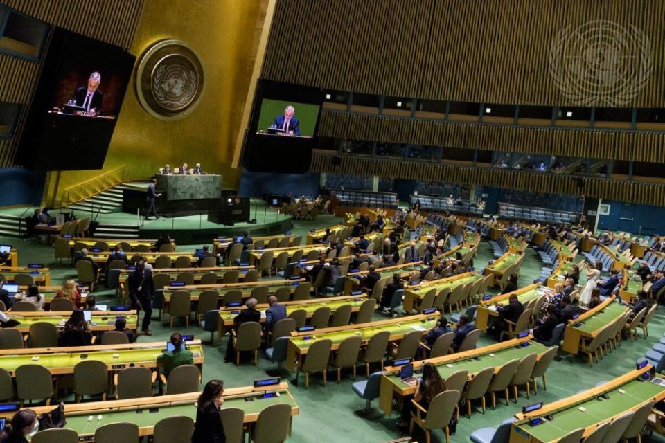 A wide view of the general debate of the Tenth Review Conference of the Parties to the Treaty on the Non-Proliferation of Nuclear Weapons that ended Aug. 26. (UN photo)