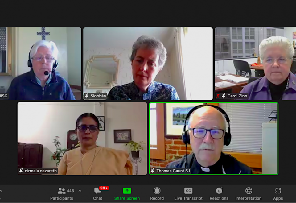  A webinar March 9 on the challenges women religious congregations face with aging members was hosted by the International Union of Superiors General and sponsored by the Conrad N. Hilton Foundation. (GSR/Dan Stockman)