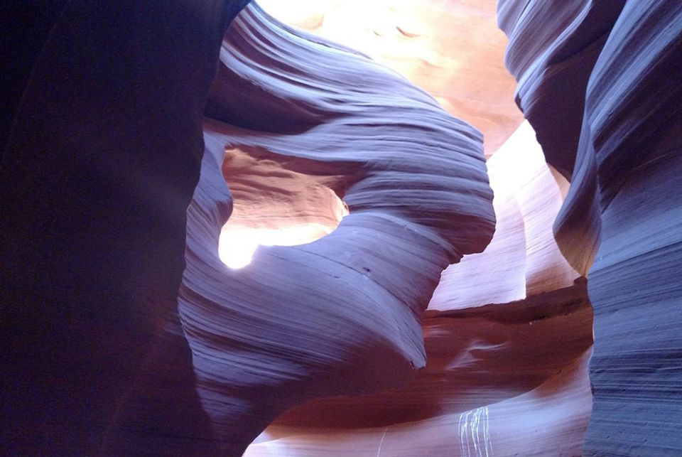 Antelope Canyon is pictured; the Navajo Nation is the largest Indian reservation in the United States. (Peter Tran)