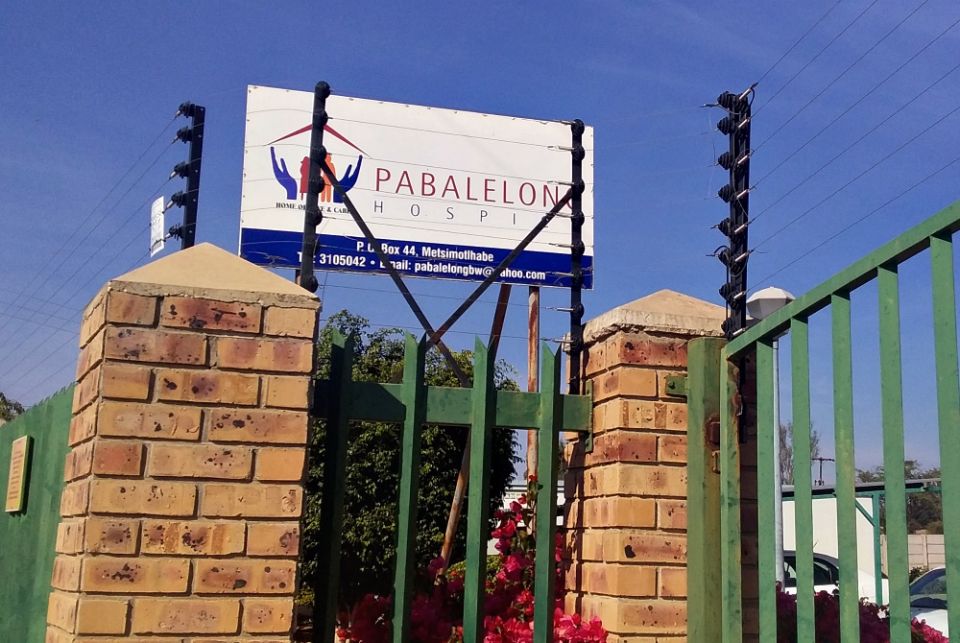 The Sisters of Charity of Nazareth who run Pabalelong Hospice in the village of Metsimotlhabe, Botswana, were not only tasked with caring for hospice patients but also ensuring that staff members were healthy and protected during the COVID-19 pandemic.
