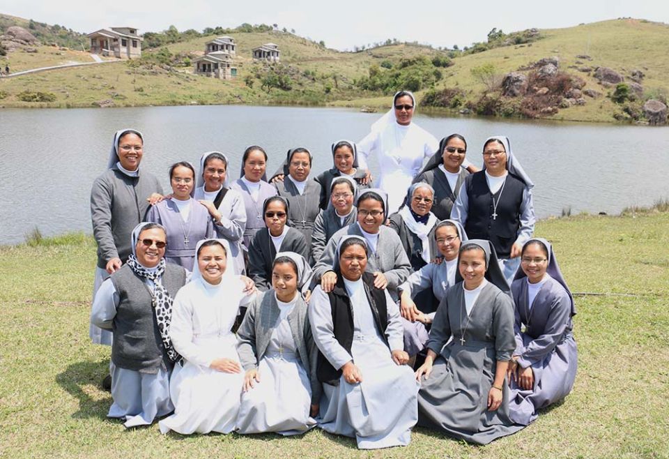 A group of our community sisters on an Easter outing on April 22, 2019, share the joy of being together. (Euginia Laloo)