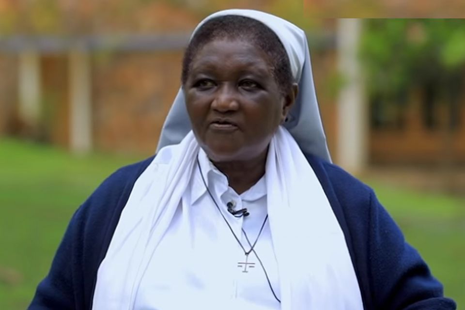 Bernardine Sr. Helene Nayituriki, former headmistress of Lycée Notre Dame de Cîteaux in Kigali, Rwanda (Aimable Twahirwa)