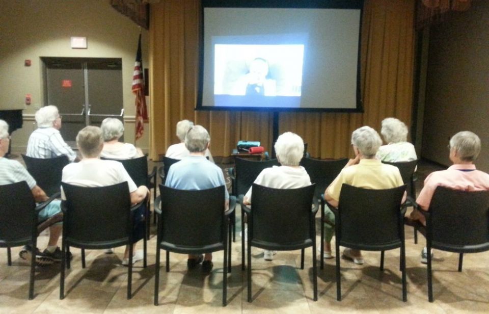 A June 2016 movie screening in Philadelphia. Four of the Grey Nuns attending this premiere were also featured in the movie, "Energy of Nuns." (Courtesy of Julie McElmurry)