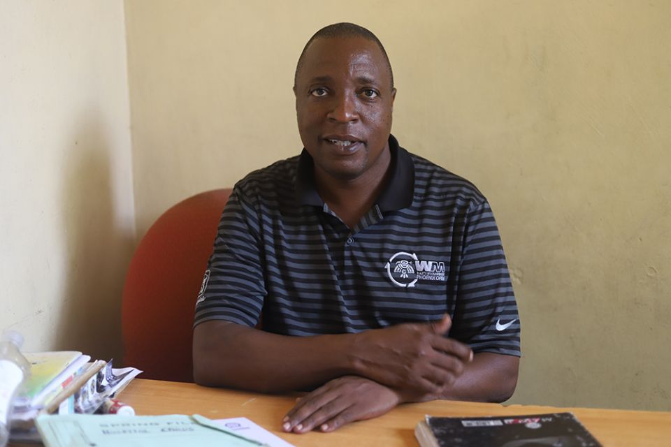 Simon Wafula is a social worker at Grandsons of Abraham Rescue Center in Mombasa, Kenya. (GSR photo/Doreen Ajiambo)