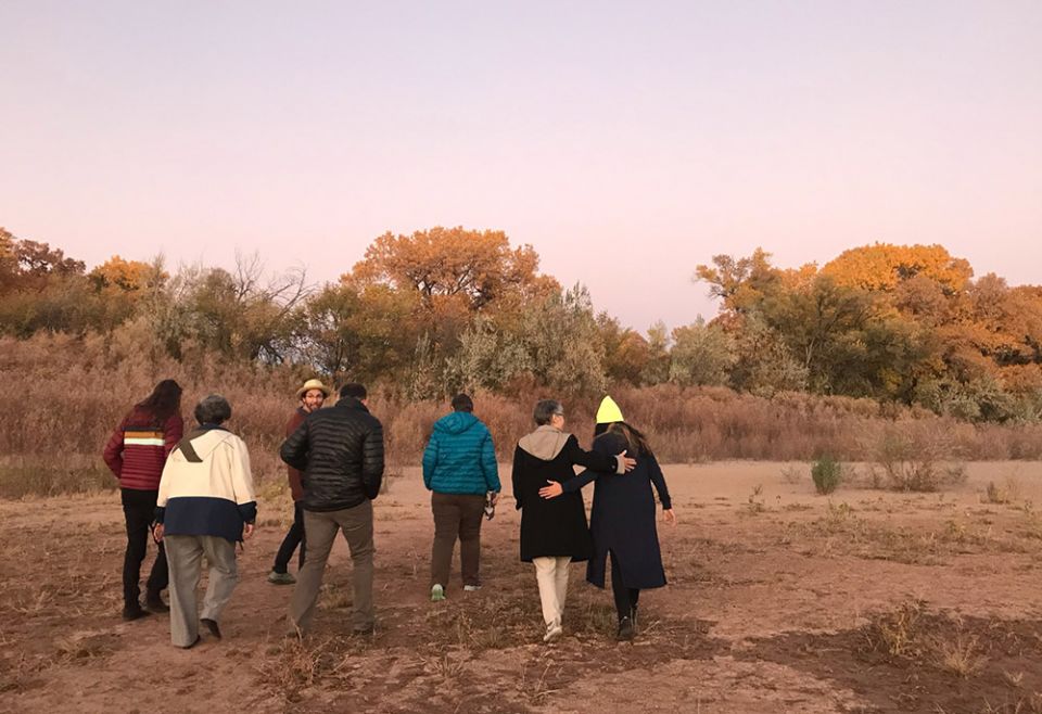 The Nuns and Nones team on the Rio Grande, October 2021 (Courtesy of Brittany Koteles) The Nuns and Nones team on the Rio Grande, October 2021 (Courtesy of Brittany Koteles)