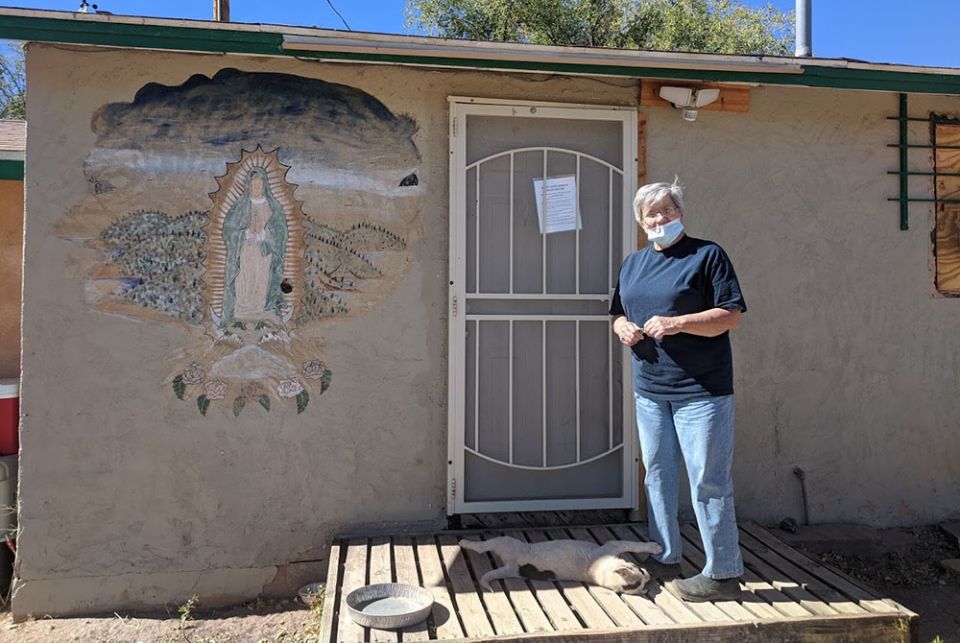 Dominican Sr. Monica Dubois ministers in the small town of Klagetoh, 55 miles south of Chinle, Arizona, with a population of about 200 people. (Peter Tran) Dominican Sr. Monica Dubois ministers in the small town of Klagetoh, 55 miles south of Chinle, Arizona, with a population of about 200 people. (Peter Tran)