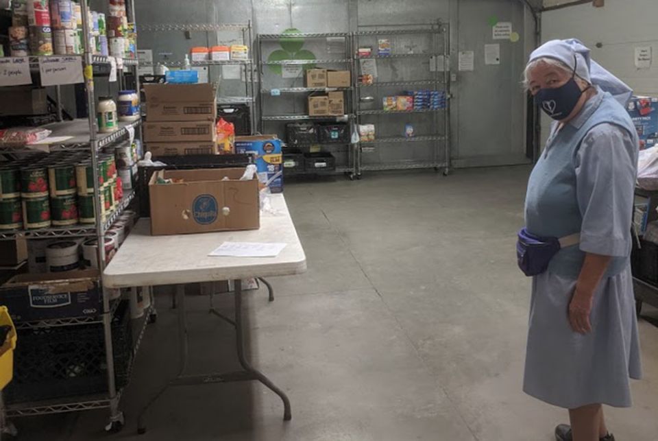 St. Jude's Food Bank closed in late March because of the pandemic, but Daughter of Charity Sr. Mary Peter Diaz since August has partnered with First Things First, Arizona’s public funding source dedicated to provide funds for programs and services to addr