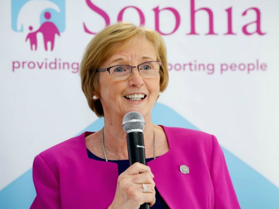Sr. Jean Quinn, a Daughter of Wisdom, the founder of the Sophia Housing Association and executive director of UNANIMA International (Provided photo)