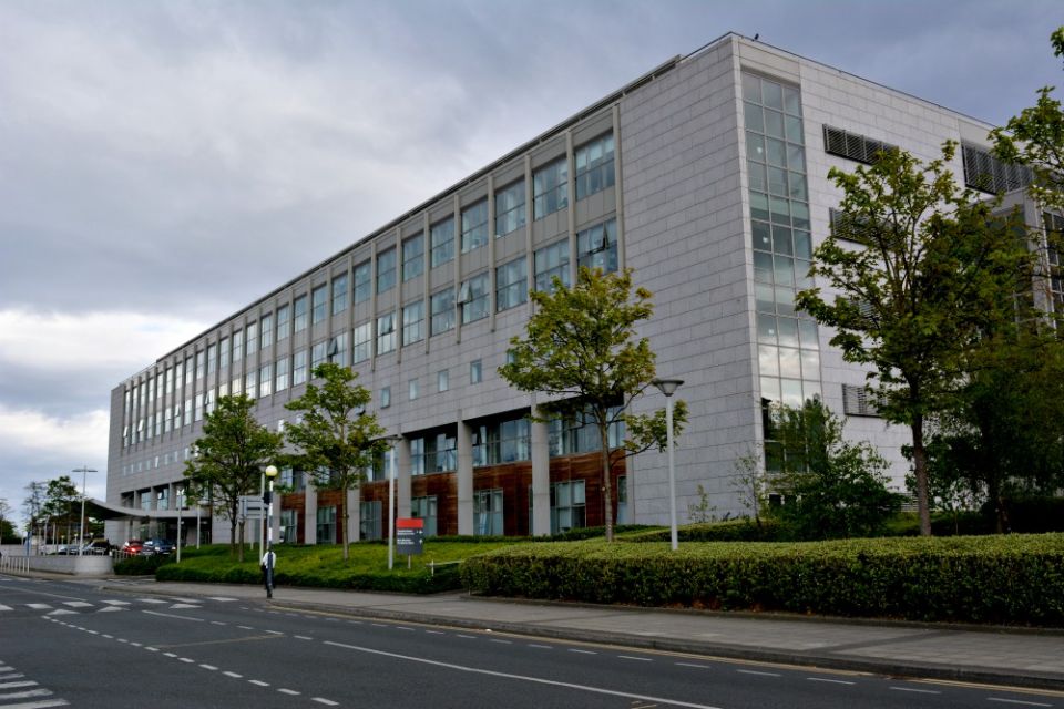 The main building of St. Vincent's Hospital at Elm Park, Dublin, in 2017 (Sarah Mac Donald) The main building of St. Vincent's Hospital at Elm Park, Dublin, in 2017 (Sarah Mac Donald)