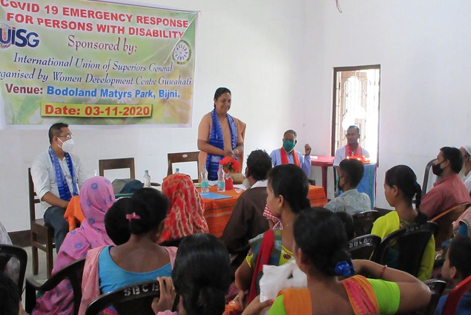 A health awareness workshop, organized by a Sister of the Cross of Chavanod at the Women Development Centre, in Guwahati, in the state of Assam, India. Catholic sisters around the world conducted such informational workshops about COVID-19 for religious c A health awareness workshop, organized by a Sister of the Cross of Chavanod at the Women Development Centre, in Guwahati, in the state of Assam, India. Catholic sisters around the world conducted such informational workshops about COVID-19 for religious c