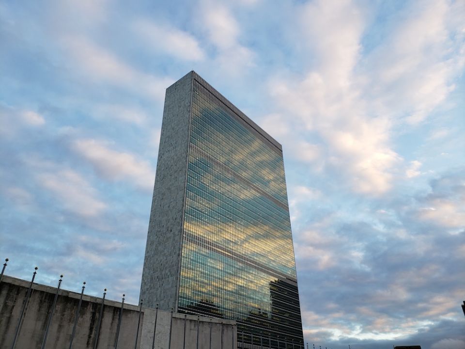 The United Nations headquarters in New York. The world body commemorates World Day of Social Justice on Thursday, Feb. 20, 2020. (GSR photo/Chris Herlinger) The United Nations headquarters in New York. The world body commemorates World Day of Social Justice on Thursday, Feb. 20, 2020. (GSR photo/Chris Herlinger)