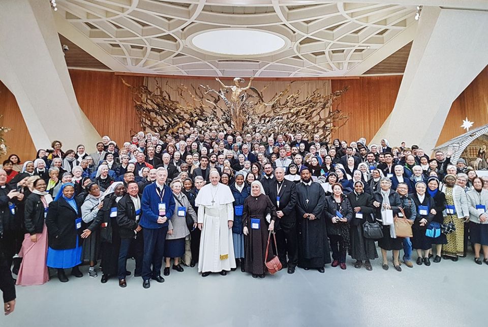 Just before COVID-19 hit, representatives of Vincentian branches worldwide gathered in Rome in January 2020 for a first-ever gathering. (Courtesy of Sisters of Charity of St. Vincent DePaul of Suwon)