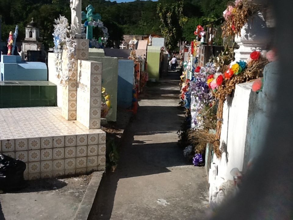 Cemetery where Maryknoll Srs. Ita Ford and Maura Clarke are buried in El Salvador, pictured in 2015 (Janet M. Peterworth)
