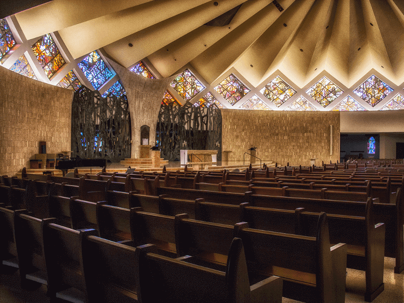 Queen of Rosary Chapel at the Sinsinawa Mound (Courtesy of Dominican Sisters of Sinsinawa)