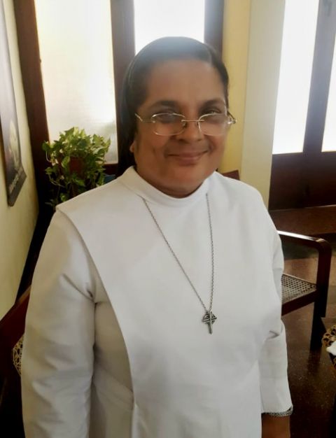 Sr. Francine Muthugala, provincial of the Sri Lanka-Pakistan province of the Sisters of Our Lady of Charity of the Good Shepherd (Thomas Scaria) Sr. Francine Muthugala, provincial of the Sri Lanka-Pakistan province of the Sisters of Our Lady of Charity of the Good Shepherd (Thomas Scaria)