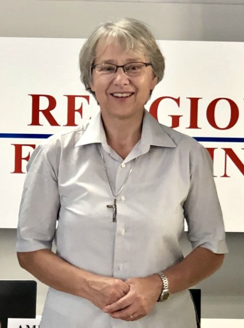 Claretian Missionary Sr. Jolanda Kafka, president of the International Union of Superiors General (CNS/Courtesy of the U.S. Embassy to the Holy See)