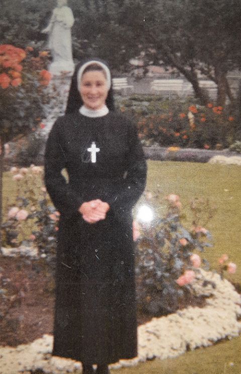 Presentation Sr. Anne Lyons on the day of her first profession in 1973 at the Presentation Convent in Thurles, County Tipperary, Ireland (Courtesy of Anne Lyons) Presentation Sr. Anne Lyons on the day of her first profession in 1973 at the Presentation Convent in Thurles, County Tipperary, Ireland (Courtesy of Anne Lyons)