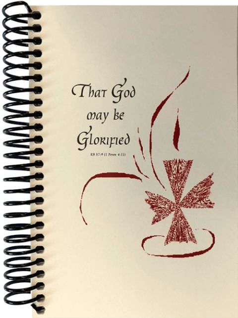The Erie Benedictines' 300-page inclusive psalter, titled "That God May Be Glorified" (Provided photo) The Erie Benedictines' 300-page inclusive psalter, titled "That God May Be Glorified" (Provided photo)