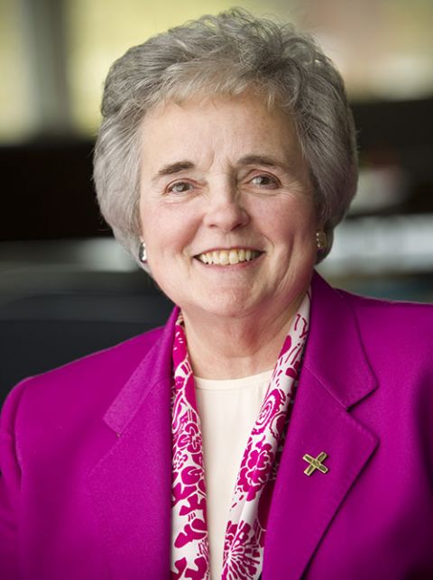 Sr. Janet Eisner of the Sisters of Notre Dame de Namur (Courtesy of Emmanuel College) Sr. Janet Eisner of the Sisters of Notre Dame de Namur (Courtesy of Emmanuel College)