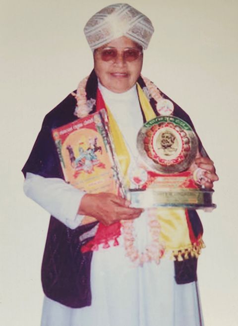 Sr. Mary Mascarenhas has received over a dozen awards at the national and state levels, including the award for best placement officer from the president of India in 1989. (Courtesy of Sumanahalli Society) Sr. Mary Mascarenhas has received over a dozen awards at the national and state levels, including the award for best placement officer from the president of India in 1989. (Courtesy of Sumanahalli Society)