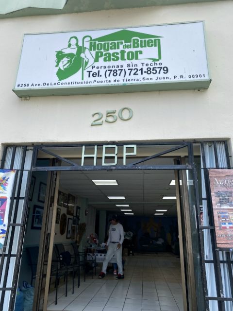 El Hogar del Buen Pastor — Home of the Good Shepherd — is located in the Puerta de Tierra neighborhood of San Juan, Puerto Rico. (GSR photo / Soli Salgado)