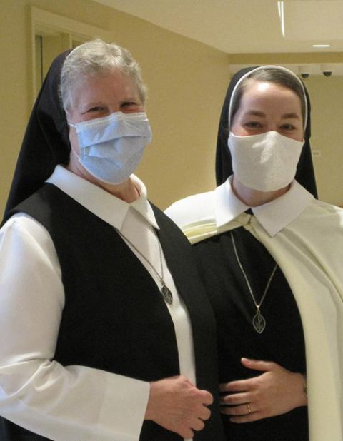 Christian Charity Sr. Mary Amata Reifsnyder on her Final Vow Day, Aug. 15, 2020. (Provided photo) Christian Charity Sr. Mary Amata Reifsnyder on her Final Vow Day, Aug. 15, 2020. (Provided photo)
