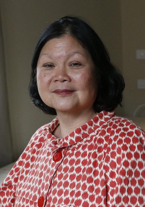 Carolyn Y. Woo, former president and CEO of Catholic Relief Services, in Rome on June 17, 2014 (CNS/Paul Haring)