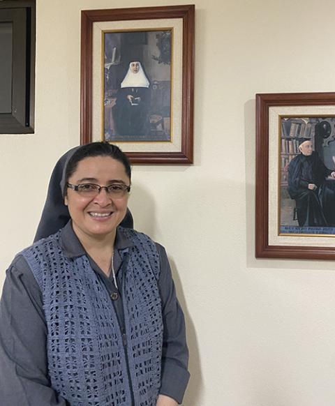 Sr. Doribel Matamoros, of the Sisters of Charity of Santa Ana, poses for a photo at her convent in Llorente de Tibas, near San José, Costa Rica, March 29. The community, whose charism focuses on schools and homes for the elderly, also has helped other women religious respond to an increasing number of migrants passing through Costa Rica. (GSR photo/Rhina Guidos)