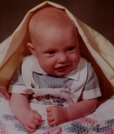 Sister Lynn’s son in 1984 (Courtesy of Lynn Caton)