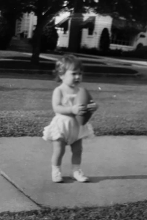 Maureen Geary, probably 2 years old, in about 1958 (Courtesy of Maureen Geary)