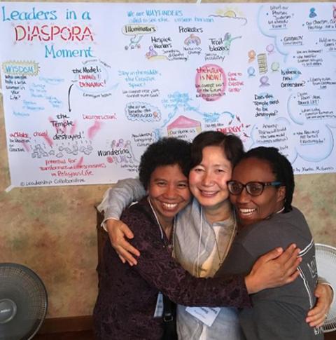 The Leadership Collaborative provides leadership development training for younger sisters; hundreds of graduates have formed a robust peer network. (Courtesy of GHR Foundation)