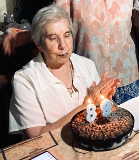 La Hna. María del Carmen Riguetti celebró sus 89 años repasando su caminar entre el pueblo pobre de Pozo del Tigre, en Formosa, Argentina. (Foto: cortesía Hna. María del Carmen Riguetti)