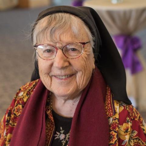 Sr. Rosalind Gefre, now retired, was a pioneer in the field of therapeutic massage.