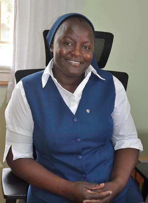 Daughter of Charity Sr. Irene Mercy Okumu, director of the DREAM Center in Lang'ata, Nairobi, Kenya (Lourine Oluoch) 