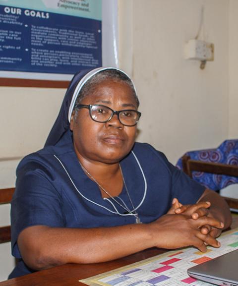 St. Louis Sr. Clara Azubuike (GSR photo/Valentine Benjamin)