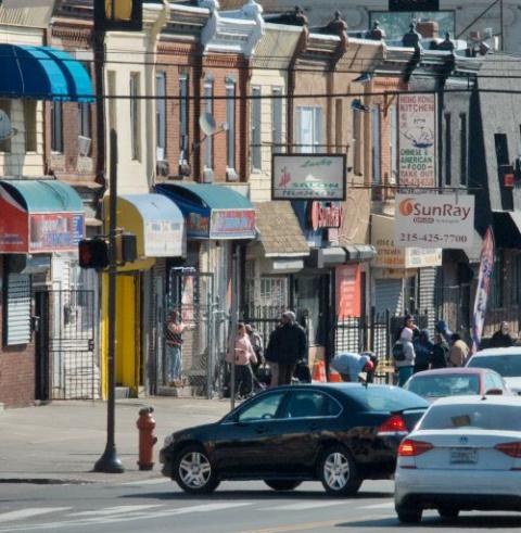 In Philadelphia's notorious Kensington neighborhood, at all times of the day people can be seen completely bent over at the waist, a side effect of fentanyl use. (GSR photo/Dan Stockman) In Philadelphia's notorious Kensington neighborhood, at all times of the day people can be seen completely bent over at the waist, a side effect of fentanyl use. (GSR photo/Dan Stockman)