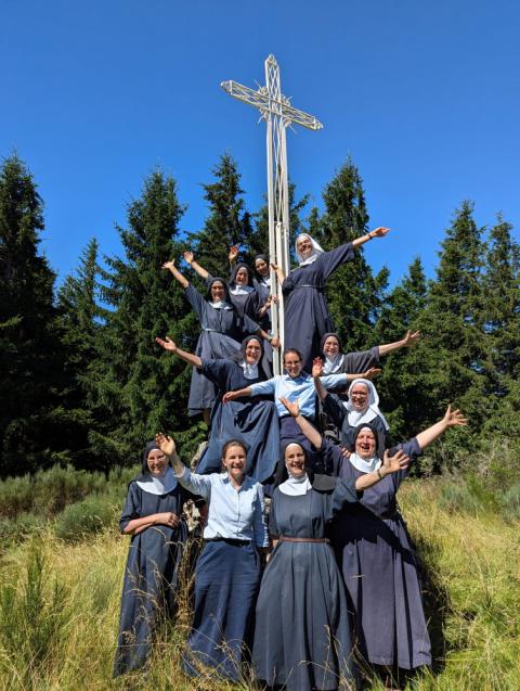 Abbaye Notre-Dame des Neiges The community announces the launch of their new website on Facebook, December 19th, 2024. (Courtesy of Abbaye Notre-Dame des Neiges)