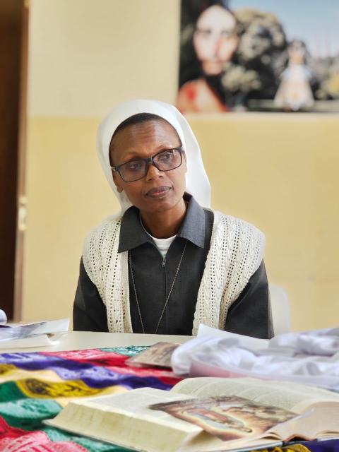 La Hna. Mercy Mabuti Muthii, misionera de la Consolata, oriunda de Kenia, ayudó a fundar la primera pastoral afro en Argentina. (Foto: Ángel Morillo)