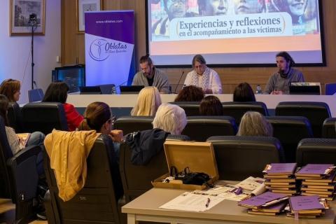 La provincia de Europa de las Hermanas Oblatas ha celebrado en Madrid [noviembre de 2025] la V Jornada Internacional sobre Trata con Fines de Explotación Sexual. (Foto: cortesía Vida Nueva Digital España)