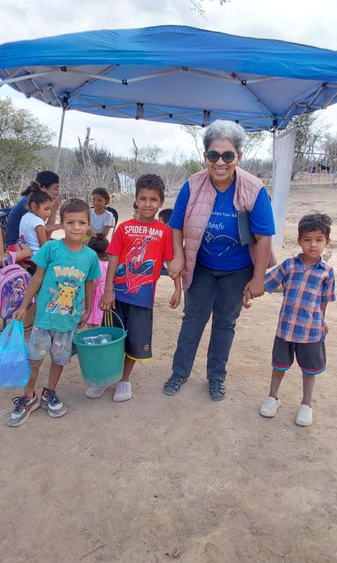 Hna. Maigualida Riera, coordinadora de las Hermanas Misioneras Médicas. (Foto: cortesía)