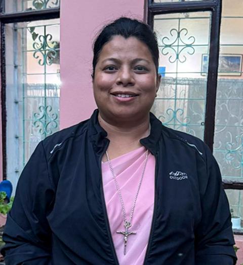 Sr. Cecilia Durga Shrestha, a member of the Sisters of St. Joseph of Cluny, has been serving as executive director of Caritas Nepal since 2023. (Courtesy of Caritas Nepal) 