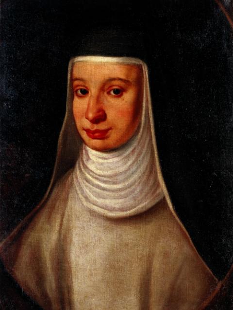 A portrait believed to be Maria Celeste Galilei, a Poor Clare nun and illegitimate daughter of astronomer Galileo. She was an apothecary who created remedies for her father. (Wikimedia Commons/Wellcome Images)