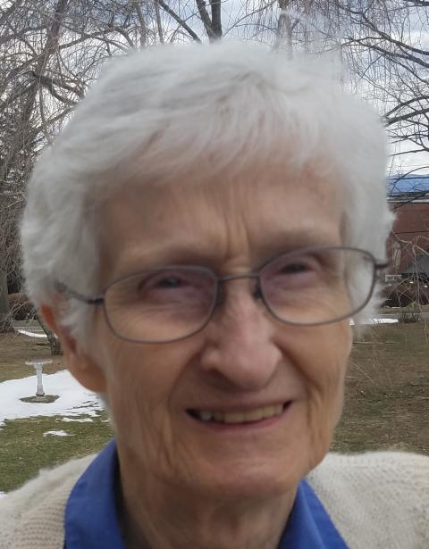 Maryknoll Sr. Jean Fallon in March 2018 (GSR file photo)