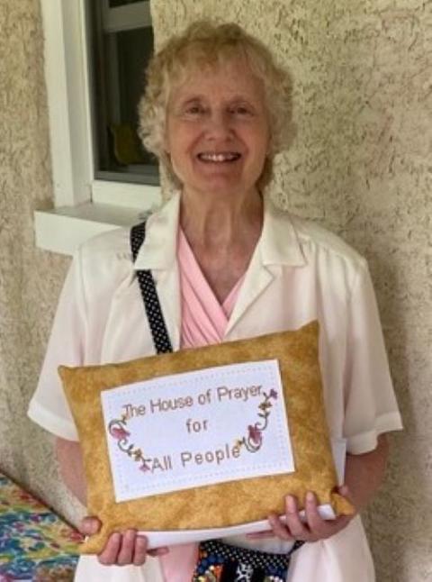 Sr. Kathie Uhler, a member of the Franciscan Sisters of Allegany, New York, is the founder of the House of Prayer for All People on the grounds of Trinity Episcopal Church in Gulph Mills, Pa. (Courtesy of House of Prayer)