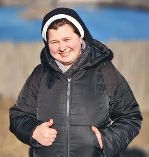 Sr. Anna Andrusiv of the Sisters of the Order of St. Basil (Courtesy of Anna Andrusiv)