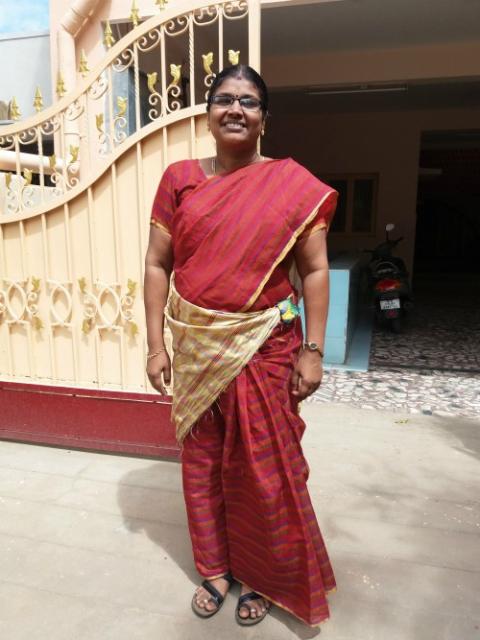 Roseline Francis is a senior teacher at Asha Deepam in Trichy, Tamil Nadu, southern India (Philip Mathew) Roseline Francis is a senior teacher at Asha Deepam in Trichy, Tamil Nadu, southern India (Philip Mathew)