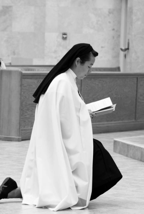 Sr. Bellanira Meda, 37, made her first profession Aug. 20, 2016. (Courtesy of the Sister Servants of the Blessed Sacrament) Sr. Bellanira Meda, 37, made her first profession Aug. 20, 2016. (Courtesy of the Sister Servants of the Blessed Sacrament)