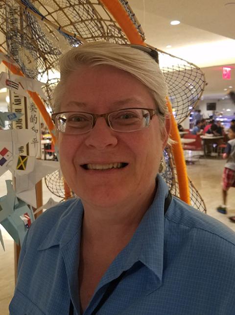 Beth Blissman, the U.N. representative for the Loretto Community, in 2017 (GSR file photo) Beth Blissman, the U.N. representative for the Loretto Community, in 2017 (GSR file photo)
