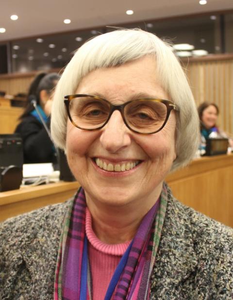 Sr. Carol De Angelo, director of the Office of Peace, Justice and Integrity of Creation for the Sisters of Charity of New York (GSR file photo)