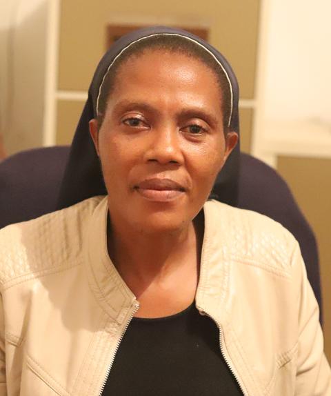 Sr. Eusebia Maselitso Lerotholi of the Handmaids of Christ the Priest (GSR photo/Doreen Ajiambo)